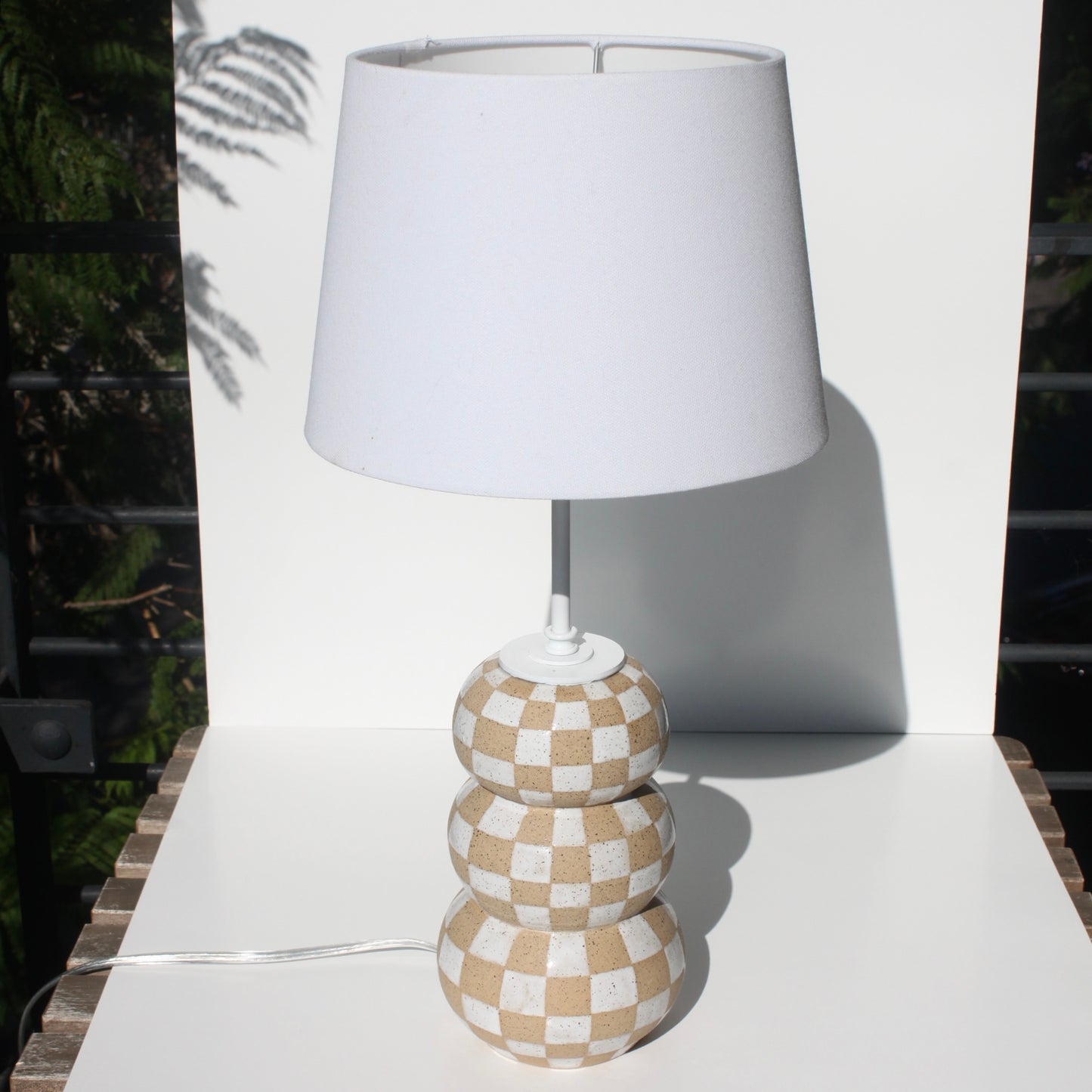CHECKERED LAMP