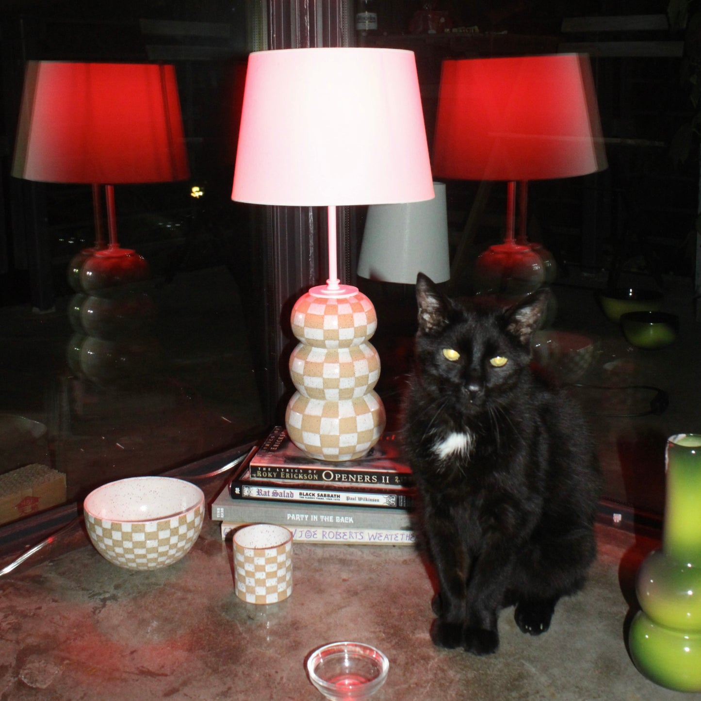 CHECKERED LAMP